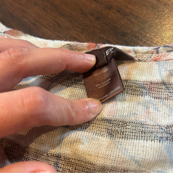 [Multiples] Striped Multicolor Paisley Long Sleeve - Picture 6 of 7